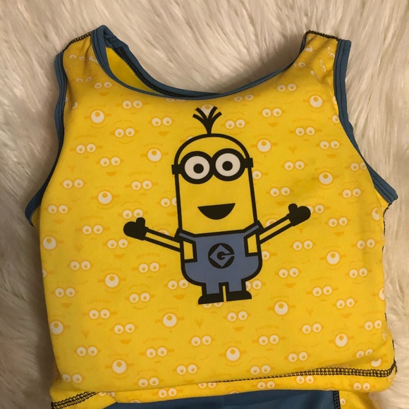Minion swimsuit with floating device - Picture 2 of 3